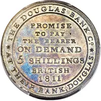 5 Shillings Douglas Bank