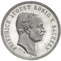 3 Mark - Frederick August III Pattern