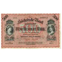 500 Mark Sächsische Bank
