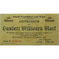 100 000 000 Mark