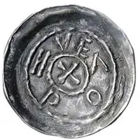 Denier - Otto I / Otto II as emperors, Verona mint