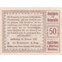 50 Heller Hofkirchen im Mühlkreis