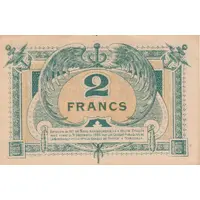 2 Francs - Chambres de Commerce de Bordeaux