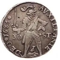 30 Stuivers / Daalder No arms reverse