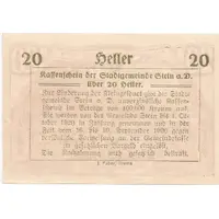 20 Heller Stein an der Donau