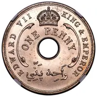1/10 Penny - Edward VII Pattern