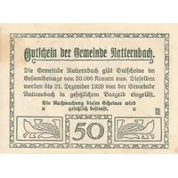 50 Heller Natternbach