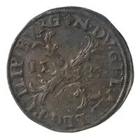 1/2 Rijksdaalder `1/2 Bourgondische kruisrijksdaalder` with PHILIP