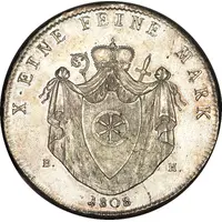 1 Thaler - Charles Theodore of Dalberg Konventionstaler