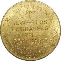 Spinner Token Michael Prenelle, Charring Cross, St. Helier