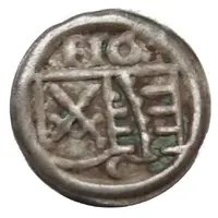 1 Pfennig - Frederick III, John and George