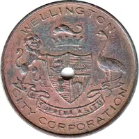 Token - Wellington City Corporation One Quart Winter