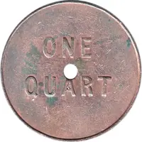 Token - Wellington City Corporation One Quart Winter