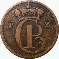 1/2 Kreuzer - Christian IV