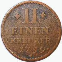 1/2 Kreuzer - Christian IV