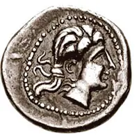 Drachm with Apollo head