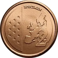2 Euro Cent Specimen