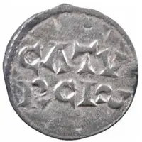 Denier - Pepin II Cahors mint