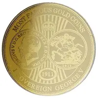 100 Francs Sovereign George V