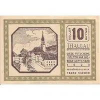 10 Heller Thalgau
