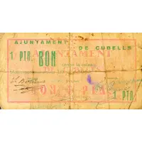 1 Peseta Cubells