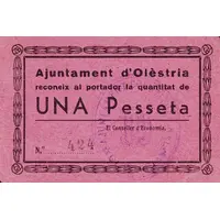 1 Peseta Olèstria