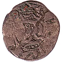 Denier - James I Barcelona, short neck