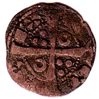 Denier - James I Barcelona, short neck