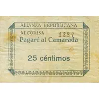 25 Céntimos Alcorisa