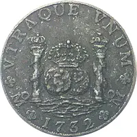 Pillar Dollar 8 Reales Historical Replica Coin Default Category Tokens & Bullions Americas Canada Canada