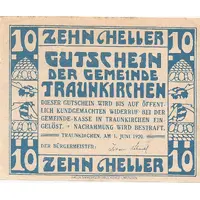 10 Heller Traunkirchen