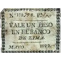 1 Peso Banco de la Emancipación