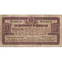 10 Shillings Regular issue, Series B