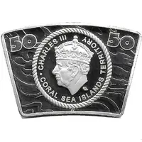 50 Dollars Charles III Moore Reef