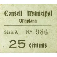 25 Céntimos Vilaplana
