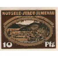 10 Pfennig orange issue