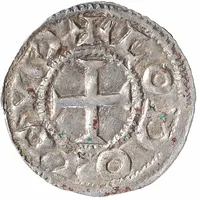 Denier In the name of Louis IV