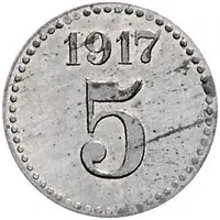 5 Pfennig - Bnin