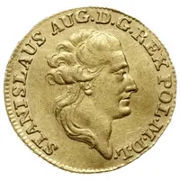 Dukat koronny - Stanisław August Poniatowski Warszawa mint