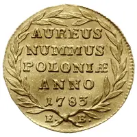 Dukat koronny - Stanisław August Poniatowski Warszawa mint