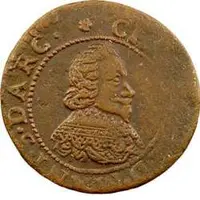 Double Tournois - Charles I 20th type