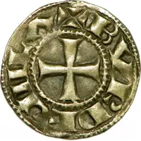 Denier - William IX / William X Bordeaux mint