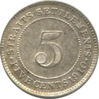 5 Cents - Edward VII