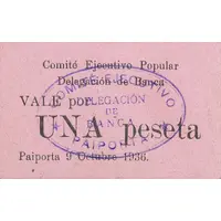 1 Peseta Paiporta