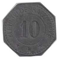 10 Pfennig - Mücheln Anhaltische Kohlenwerke