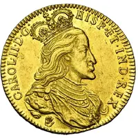 2 Sovereigns - Charles II Third bust