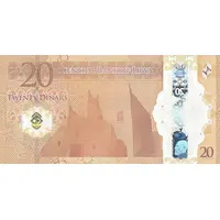 20 Dinars Series 2, polymer