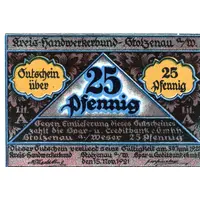 25 Pfennig Kreis-Handwerkerbund