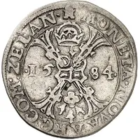 1/2 Daalder '1/2 Burgundian Kruisrijksdaalder'