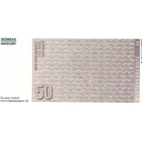 Musterbanknote 50